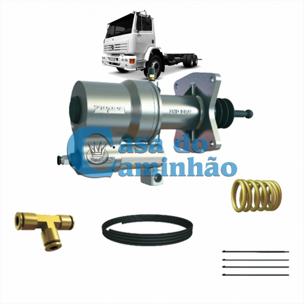 KIT SERVO DE EMBREAGEM - MERCEDES 1418R / 1720 / 1723 / 2423K / 2423B