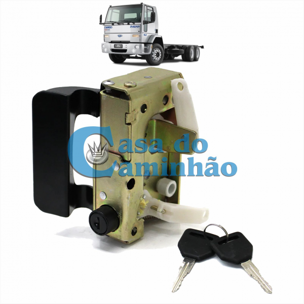 FECHADURA DA PORTA LD - FORD CARGO 1991 A 2011 86HUE21812AA