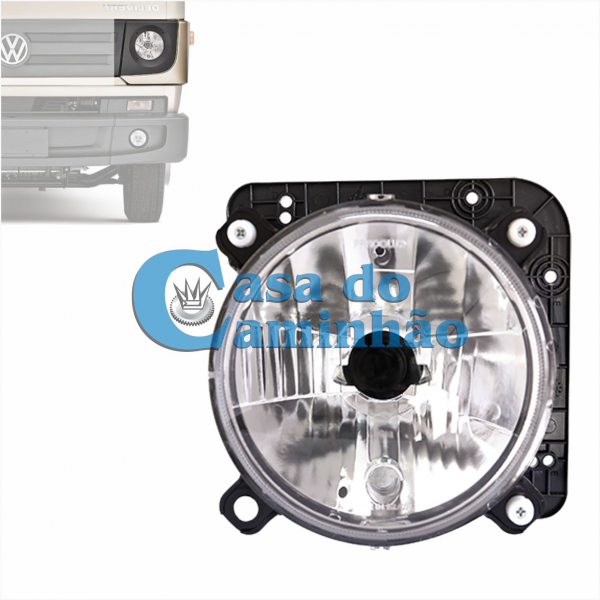 FAROL DIANTEIRO ESQUERDO - VOLKSWAGEN DELIVERY - 2P0941007