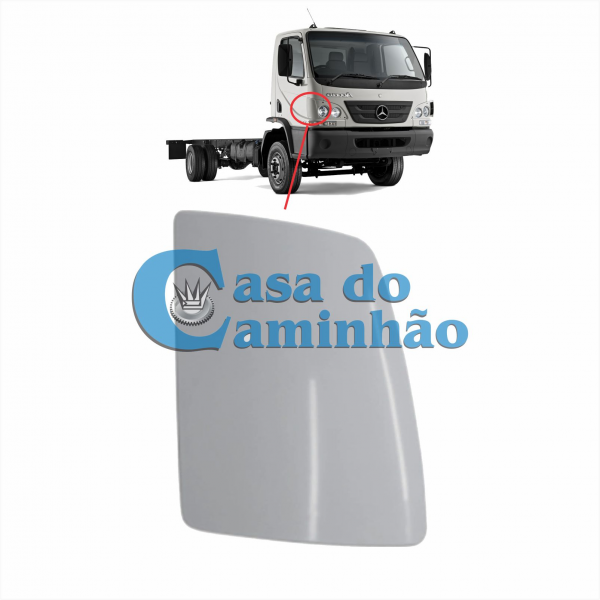 DEFLETOR DA COLUNA LATERAL DIREITA - MERCEDES ACCELO - 9798800840