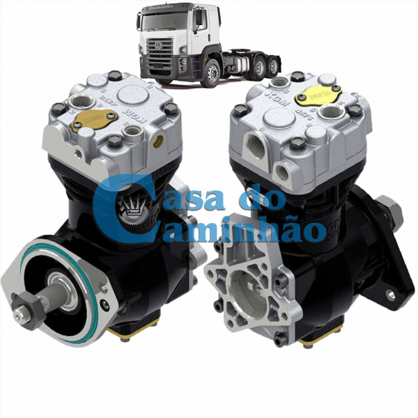 COMPRESSOR DE AR - VOLKSWAGEN CONSTELLATION 24.250e / 17.250e - CUMMINS INTERACT