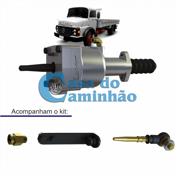 KIT SERVO DE EMBREAGEM - MERCEDES 1114 / 1314 / 1514 / 2014