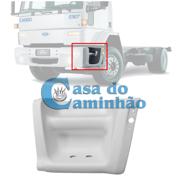 ESTRIBO L. ESQUERDO - FORD CARGO 2000 A 2011 - 1C456820046BC