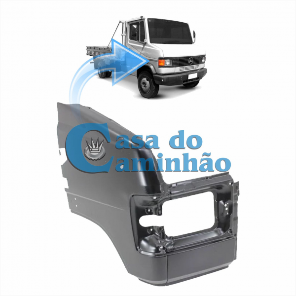 PAINEL DO FAROL DIREITO - MERCEDES 709 / 710 / 912 / 914