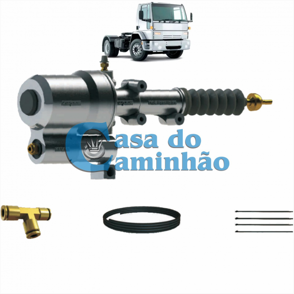 KIT SERVO DE EMBREAGEM - FORD CARGO 712 / 814 / 16...