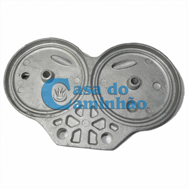 CABEÇOTE DUPLO DO FILTRO DE COMBUSTÍVEL - MERCEDES OM 355 / OM 447