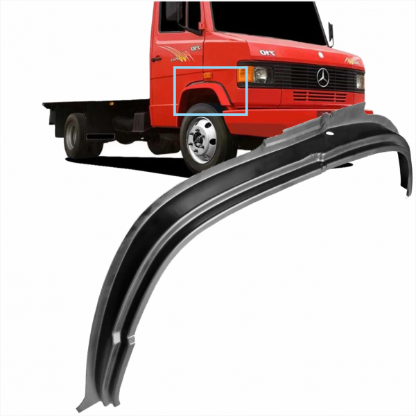 CURVÃO DO PARA-LAMA LD - MERCEDES LN 709 / 912 A6886117129