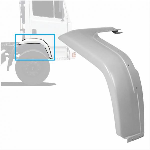 PARALAMA DIANTEIRO DIREITO CAB - MERCEDES 1215 - 6938807106