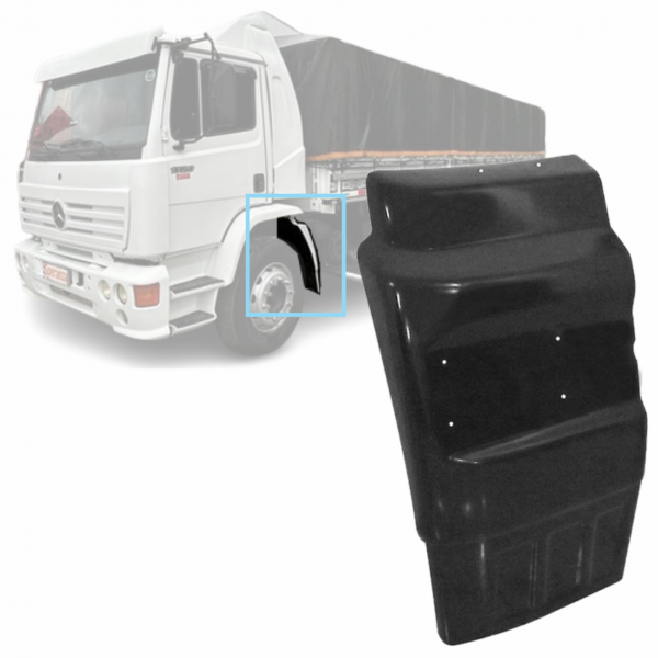 PARALAMA TRASEIRO ESQUERDO CABINE - MERCEDES 1720 6938817001