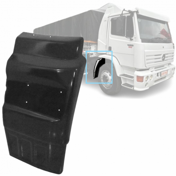 PARALAMA TRASEIRO DIREITO CABINE - MERCEDES 1720 6938817101