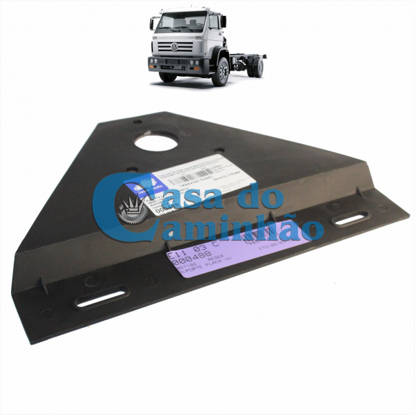 SUPORTE PLACA TRASEIRA - VW CONSTELLATION / WORKER / DELIVERY