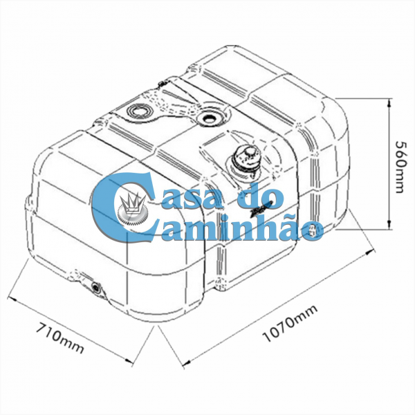 Tanque Combustivel Ford Bepo