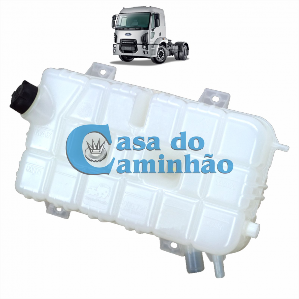 RESERVATÓRIO DE AGUA RADIADOR - FORD NOVO CARGO B...