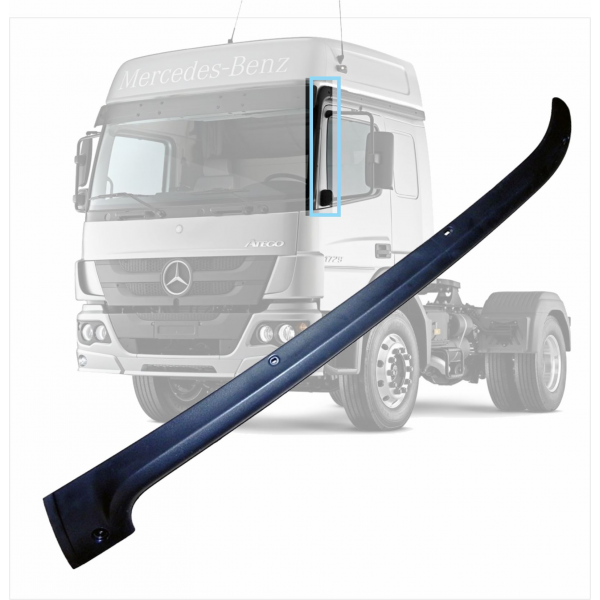 REVESTIMENTO COLUNA ESQUERDA - MBB AXOR E ATEGO - 9406981162