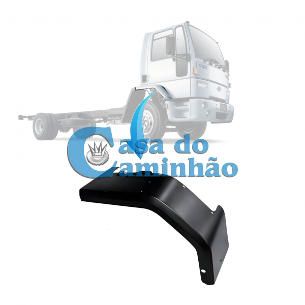 PARALAMA LATA DIANTEIRO DIREITO CABINE - FORD CARGO ATÉ 2011