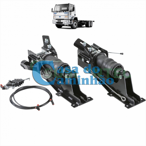 KIT BOLSA DE AR DA CABINE - FORD CARGO LEITO / SEM...