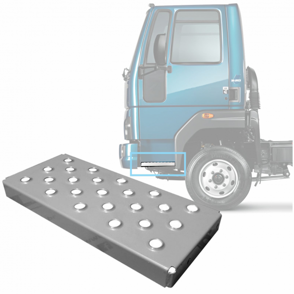 TAPETE PISANTE ESTRIBO - FORD CARGO 816 / 1119 - E...