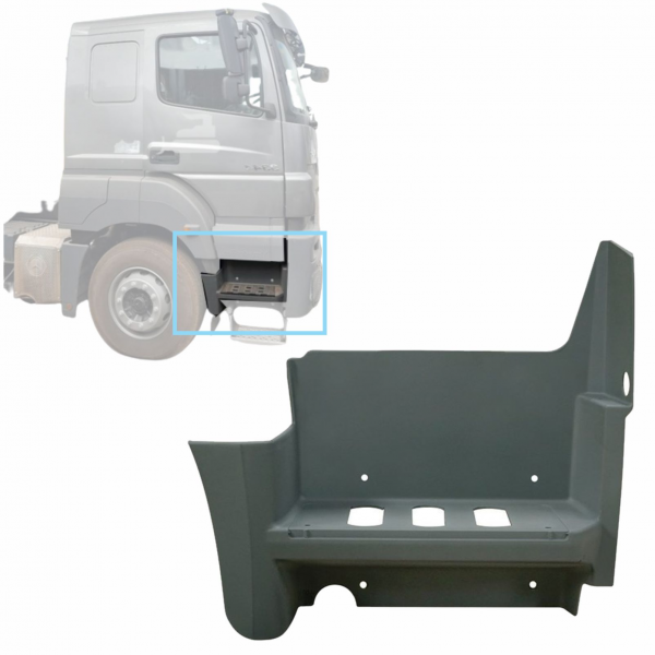ESTRIBO SUPERIOR DIREITA - MERCEDES AXOR TRAÇADO 9586662601