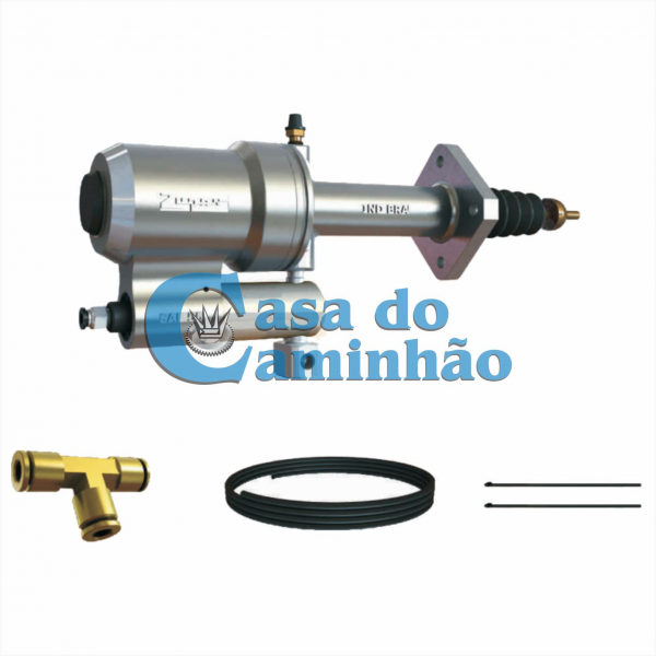 KIT COMPLETO SERVO DE EMBREAGEM - FORD CARGO 816 / 1119 - SAF63