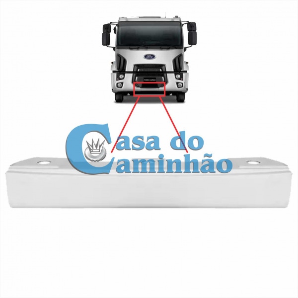 CENTRO DO PARACHOQUE - FORD NOVO CARGO - BC4517757DA