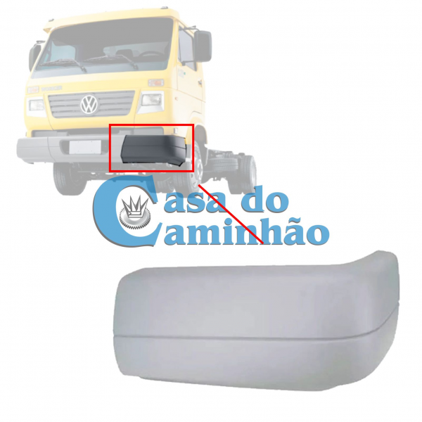 PONTEIRA PARACHOQUE VW BL FIBRAS