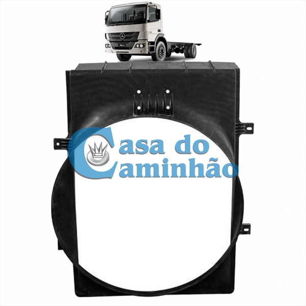 DEFLETOR DE AR DO RADIADOR - MERCEDES ATEGO 1728 / 2423 / 2425 / 2426