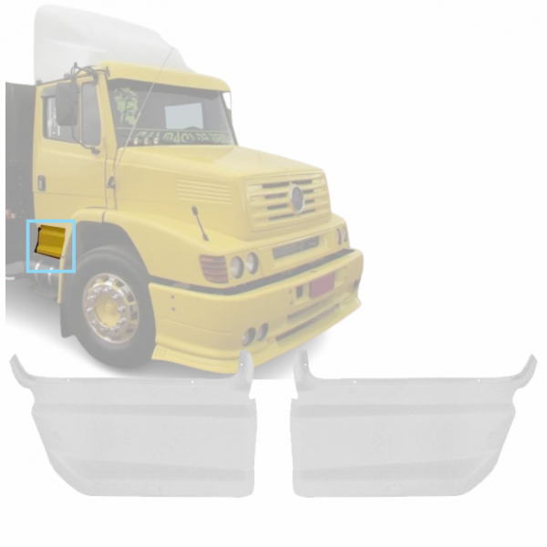 KIT TAMPA ESTRIBO CHINELERA - MBB BICUDOS 1624 1632 1634