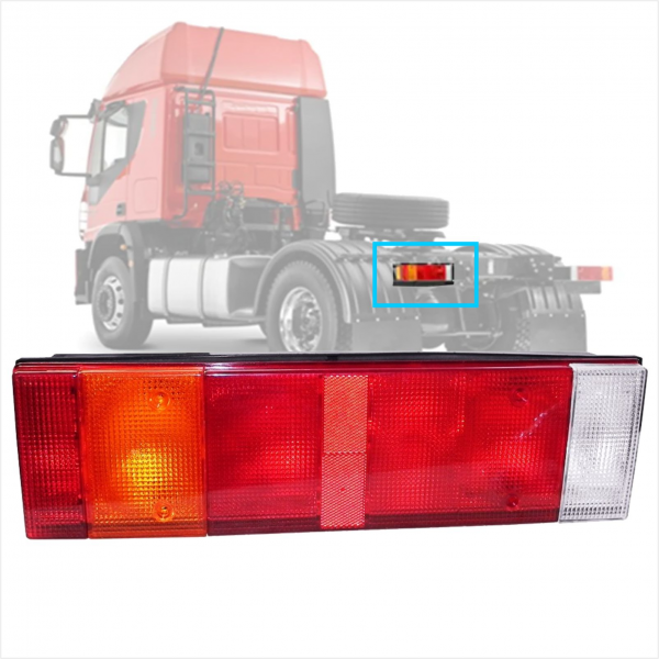 LANTERNA TRASEIRA ESQUERDA - IVECO CURSOR / TECTOR...