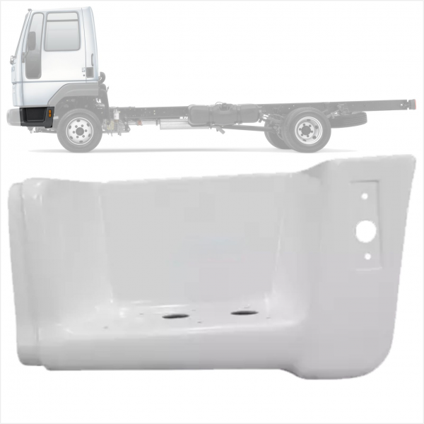 ESTRIBO 1 DEGRAU ESQUERDO - FORD CARGO 815 - 8C456820046AA