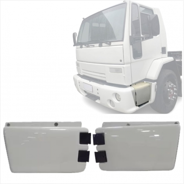 KIT TAMPA ESTRIBO 1 DEGRAU - FORD CARGO LEVES 2000 A 2013