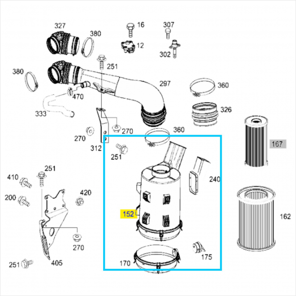 Conj Filtro Ar Mbb Reserplastic