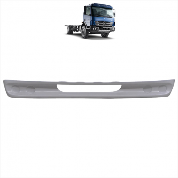 SPOILER DO PARACHOQUE 24CM - MERCEDES ATEGO 2008 A 2011