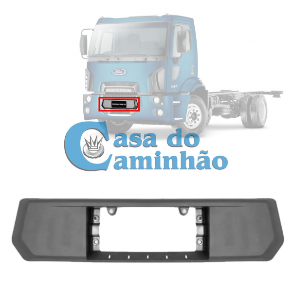 ACABAMENTO CENTRAL PARACHOQUE - FORD NOVO CARGO Bc4517c965ba 