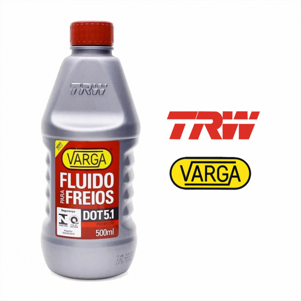 DOT 5 - FLUIDO / ÓLEO PARA EMBREAGEM E FREIO - VARGA 500ml