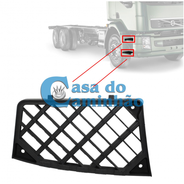 PISANTE DO ESTRIBO DIREITO - VOLVO VM APÓS 2004 - 20957735