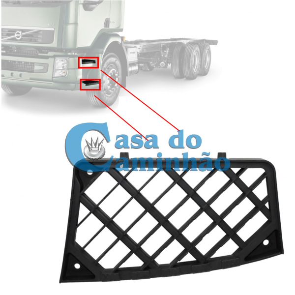 PISANTE DO ESTRIBO ESQUERDO - VOLVO VM APÓS 2004 - 20957734