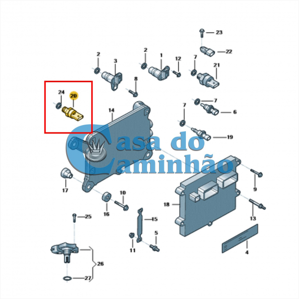 SENSOR PRESSÃO BR COMPANY*