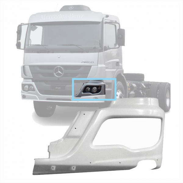 Parte Parachoque Mbb Bl Fibras*