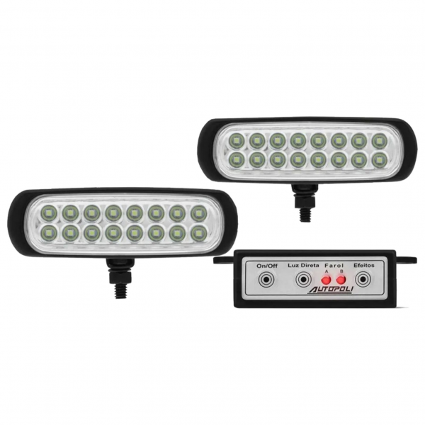 Kit Farol Auxiliar Autopoli