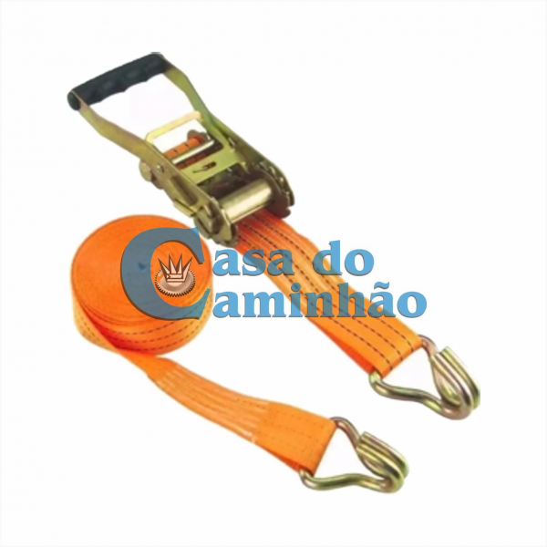 KIT CATRACA COM CINTA - 2000kg / 9 METROS / 50MM - PARA CARGAS DE CAMINHÃO