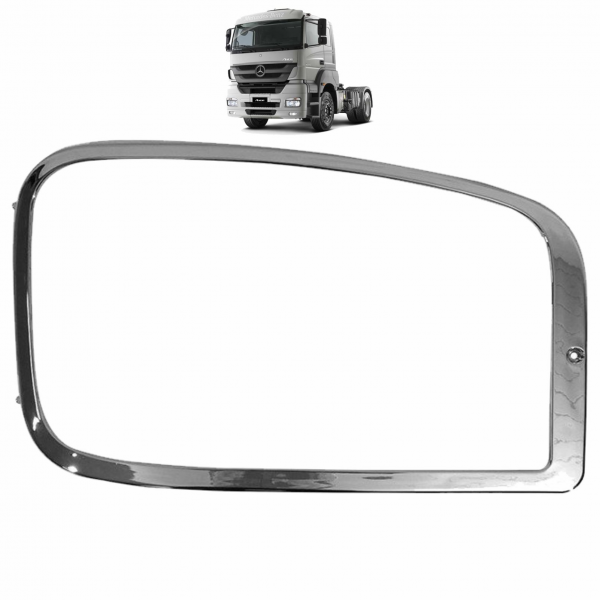 MOLDURA ARO DO FAROL LD - MERCEDES AXOR 2005/... 9408851022