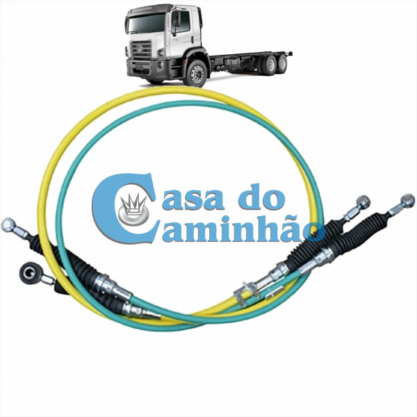 CABO DE COMANDO DO CÂMBIO 3635MM - VOLKSWAGEN CONSTELLATION 26.280 / 31.280