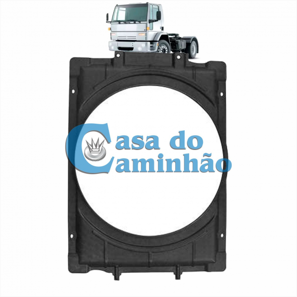 DEFLETOR DE AR DO RADIADOR - FORD NOVO CARGO 2428 ...
