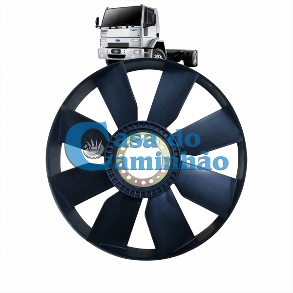 HÉLICE DO RADIADOR - FORD CARGO 1722 / 2422 / 2428 / 2628 - 6C458006CA