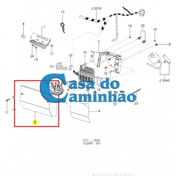 PAGA MÃO FORD PTP*