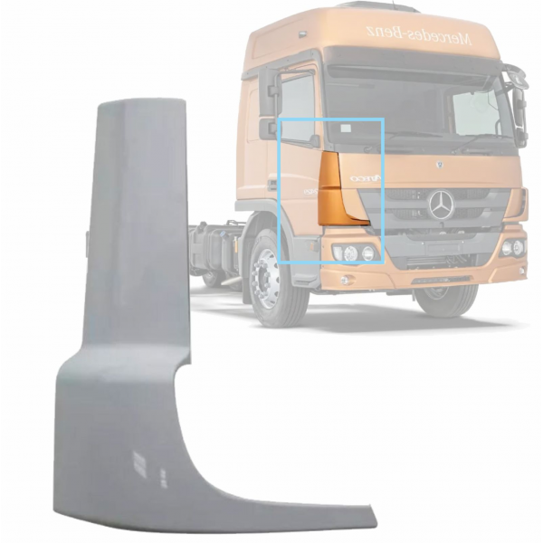 DEFLETOR DA COLUNA DIREITA - MERCEDES ATEGO - 9738...