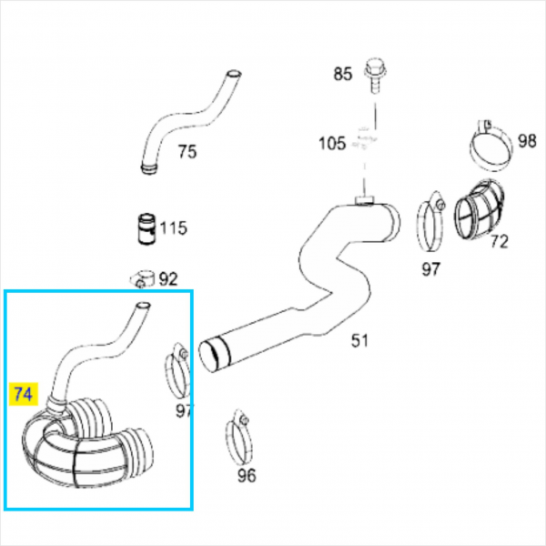 Mangueira Ar Turbina Reserplastic