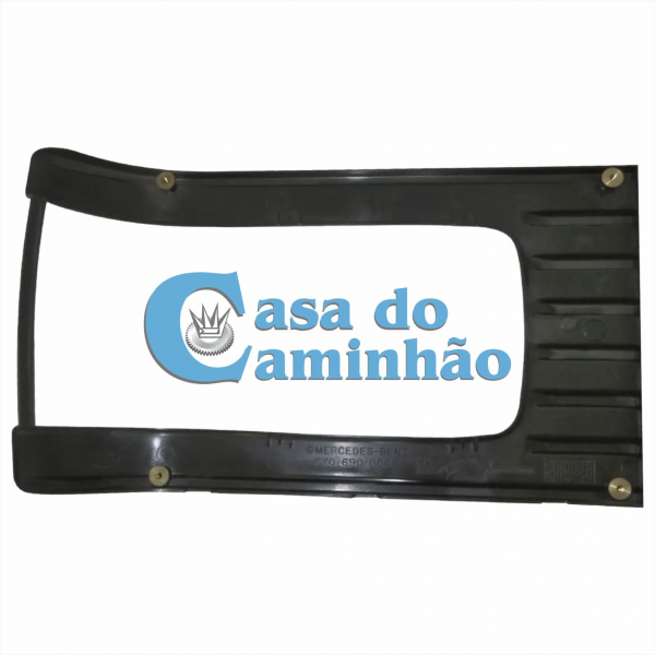 MOLDURA DO FAROL ESQUERDO - MERCEDES 709 / 710 - 6706900089