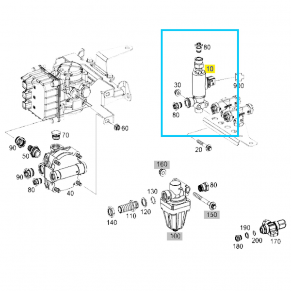 Valvula Solenoide Arla Lng