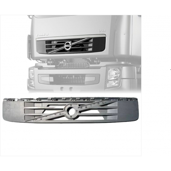 GRADE FRONTAL CAPÔ - VOLVO VM CAMINHÕES ATÉ 2014 - 82468439